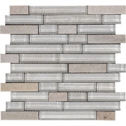 TN08 Мозаика из сланца и стекла Polimino 298x305 мм