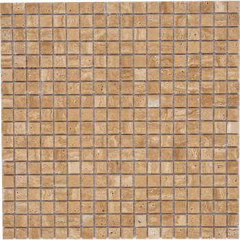 TR01-P4 Мозаика из травертина Polimino 300x300 мм