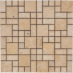 uz03 Мраморная мозаика Polimino 300x300 мм