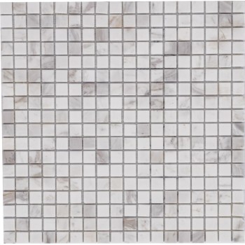 VK01-P4 Мраморная  мозаика Polimino 300x300 мм