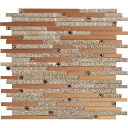 VN86 Зеркальная мозаика Polimino 300x349 мм