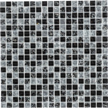 X05 Мозаика из камня и стекла Polimino 300x300 мм