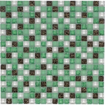 МС 1091 Стеклянная мозаика Росмозаика 300x300 мм