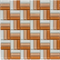 МС 1095 Стеклянная мозаика Росмозаика 300x300 мм