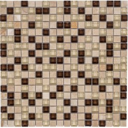 МКС 2027 Мозаика из камня и стекла  2027 Росмозаика 300x300 мм