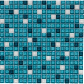 МС 2082 Стеклянная мозаика  2082 Росмозаика 300x300 мм