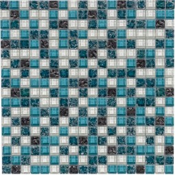 МС 2083 Стеклянная мозаика  2083 Росмозаика 300x300 мм