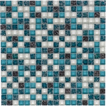 МС 2083 Стеклянная мозаика  2083 Росмозаика 300x300 мм