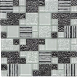 МС 2167 Стеклянная мозаика  2167 Росмозаика 300x300 мм