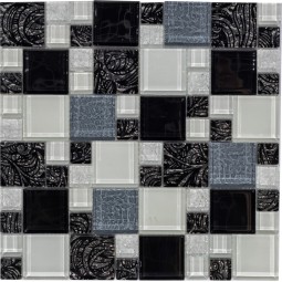 МС 2171 Стеклянная мозаика Росмозаика 300x300 мм