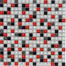 МС 458 Стеклянная мозаика  458 Росмозаика 300x300 мм