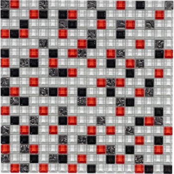 МС 458 Стеклянная мозаика 458 Росмозаика 300x300 мм МС 458 Стеклянная мозаика 458 Росмозаика 300x300 мм