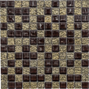 МС 799 Стеклянная мозаика 799 Росмозаика 300x300 мм МС 799 Стеклянная мозаика 799 Росмозаика 300x300 мм