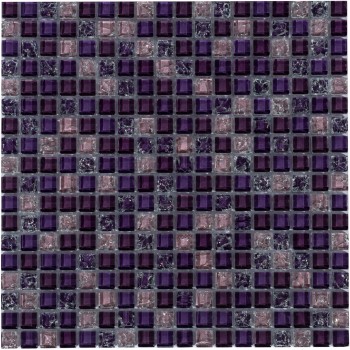 Himalaia 15x15x8 Стеклянная мозаика Caramelle 305x305 мм