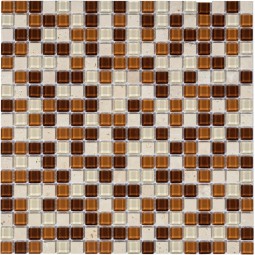 Baltica 15x15x4 Мозаика из камня и стекла  Baltica Caramelle 305x305 мм