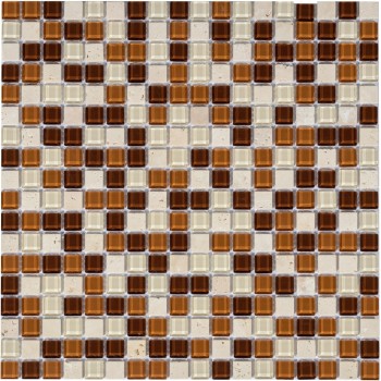 Baltica 15x15x4 Мозаика из камня и стекла  Baltica Caramelle 305x305 мм
