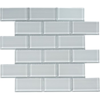 Mattoni Bianchi 50x100 Стеклянная мозаика  Mattoni Bianchi Caramelle 300x300 мм