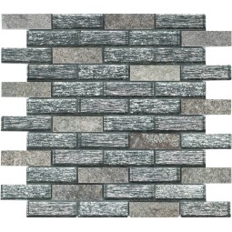 Dubai 23x73x8 Мозаика из камня и стекла Caramelle 298x298 мм