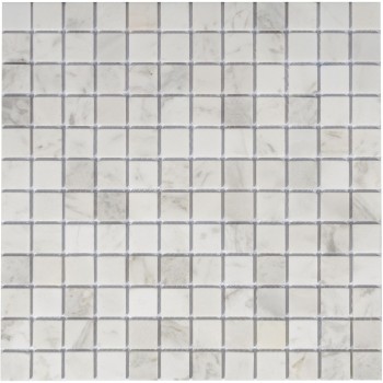 Dolomiti bianco MAT 23x23x4 Мраморная мозаика Caramelle 298x298 мм