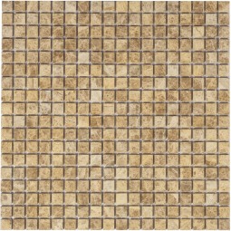 Emperador Light POL 15x15x4 Мраморная мозаика Caramelle 305x305 мм
