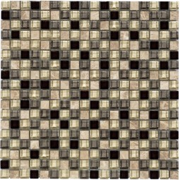 Island 15x15x8 Мозаика из камня и стекла  Island 8mm Caramelle 305x305 мм