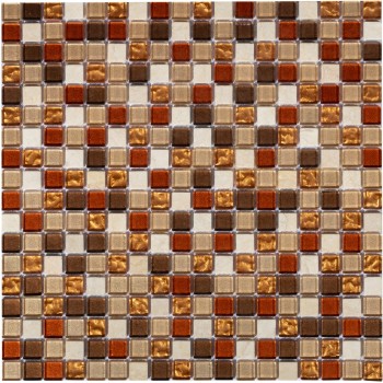 Istanbul 15x15x4 Мозаика из камня и стекла Caramelle 305x305 мм