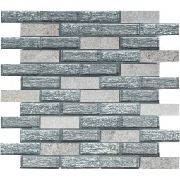 Medina 23x73x8 Мозаика из камня и стекла  Medina Caramelle 260x298 мм