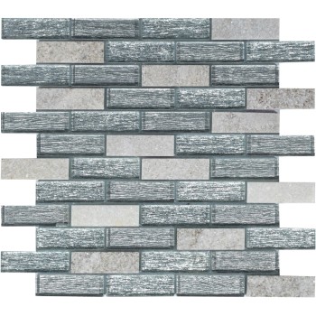 Medina 23x73x8 Мозаика из камня и стекла  Medina Caramelle 260x298 мм