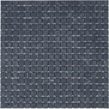 Nero Oriente MAT 15x15x4 Мраморная мозаика Caramelle 305x305 мм