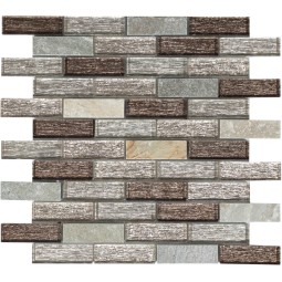 Onega 23x73x8 Мозаика из камня и стекла Caramelle 298x298 мм