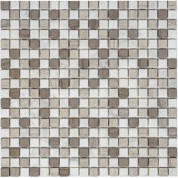 Pietra Mix 3 MAT 15x15x4 Мраморная мозаика Caramelle 305x305 мм