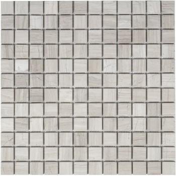 Travertino Silver MAT 23x23x4 Мозаика из травертина  Pietrine Travertino silver MAT 23x23x4 Caramelle 298x298 мм