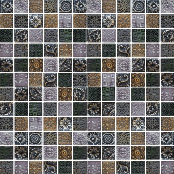 Orion 13 Мозаика из камня и стекла АРТМОМЕНТ 300х300 мм 