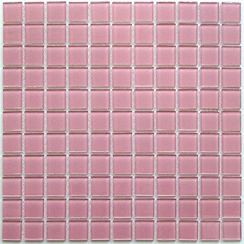 Pink glass Стеклянная мозаика Bonaparte 300x300 мм Pink glass Стеклянная мозаика Bonaparte 300x300 мм