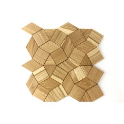 Elipse60s-1 Деревянная мозаика Geometrica 328x328 мм