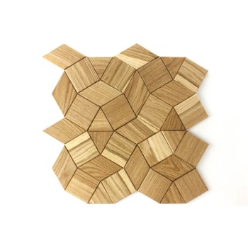 Elipse60s-1 Деревянная мозаика Geometrica 328x328 мм