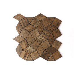 Elipse60s-7 Деревянная мозаика Geometrica 328x328 мм