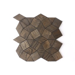 Elipse60s-8 Деревянная мозаика Geometrica 328x328 мм