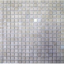 МБ-пб-15 Мраморная мозаика Geomosaic 285x285 мм