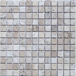 ТБ-сб-23 Мозаика из травертина Geomosaic 300x300 мм