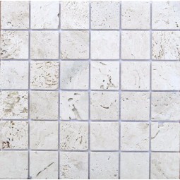 ТБ-сб-48 Мозаика из травертина Geomosaic 300x300 мм