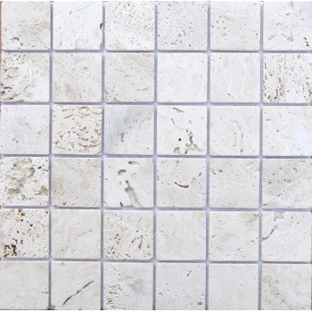 ТБ-сб-48 Мозаика из травертина Geomosaic 300x300 мм
