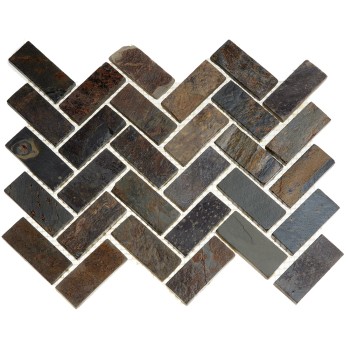 MS0517 Мозаика из гранита Городской садовник 300х300 мм