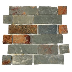 MS0205 GW Мозаика из сланца Городской садовник 300х300 мм