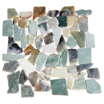 MS-WB4  Мраморная мозаика Городской садовник 300х300 мм