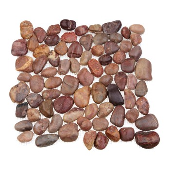 MS00-2P Мозаика из гальки Городской садовник 300х300 мм