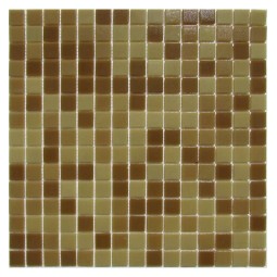 Caramel Стеклянная мозаика Философия мозаики 327x327 мм