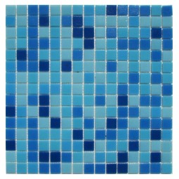 Ocean Стеклянная мозаика Философия мозаики 327x327 мм