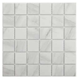 Porcelain Carrara 48 Керамическая мозаика Философия мозаики 306x306 мм