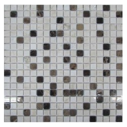 Mix Coffee 15-4P Мраморная мозаика Философия мозаики 305x305 мм